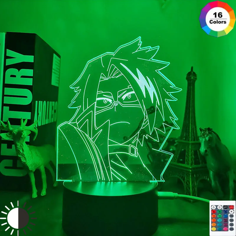 Anime Led Night Light Lamp My Hero Academia Denki Kaminari for Bedroom Decor Birthday Gift Manga My Hero Academia Denki 3d Light
Anime Led Night Light Lamp My Hero Academia Denki Kaminari for Bedroom Decor Birthday Gift Manga My Hero Academia Denki 3d Light