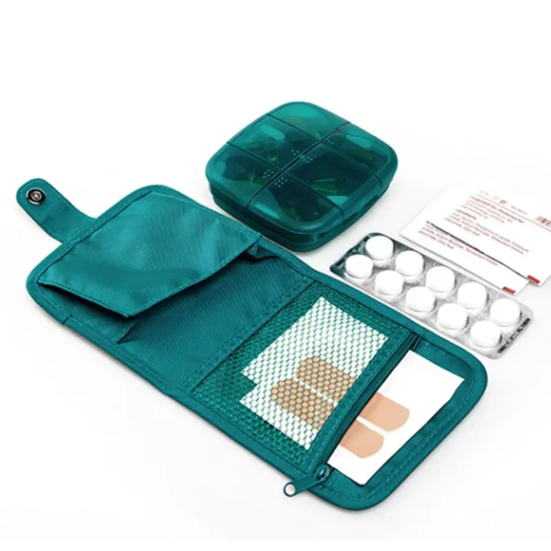 Pill Box 7 Compartments Pill Wallet Large Capacity Medicine Organiser BPA Free For Travel Vitamins Fish Oil Supplements Medicine
Pill Box 7 Compartments Pill Wallet Large Capacity Medicine Organiser BPA Free For Travel Vitamins Fish Oil Supplements Medicine