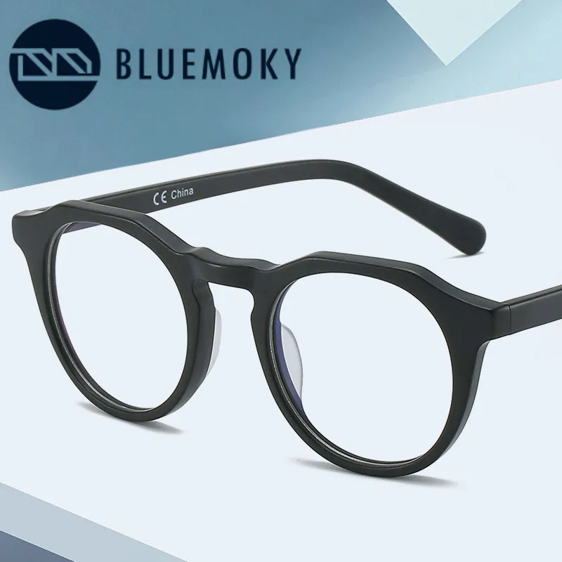 Женская оправа для очков BLUEMOKY ацетатные оптические очки с защитой от