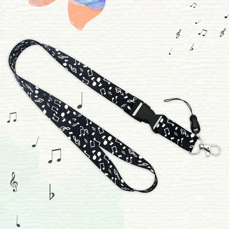 Music Note Print Phone Straps Lanyard For Keys Phone Neck Straps ID Card Lanyard Student Card Hang Rope Working Card Lanyards
Music Note Print Phone Straps Lanyard For Keys Phone Neck Straps ID Card Lanyard Student Card Hang Rope Working Card Lanyards