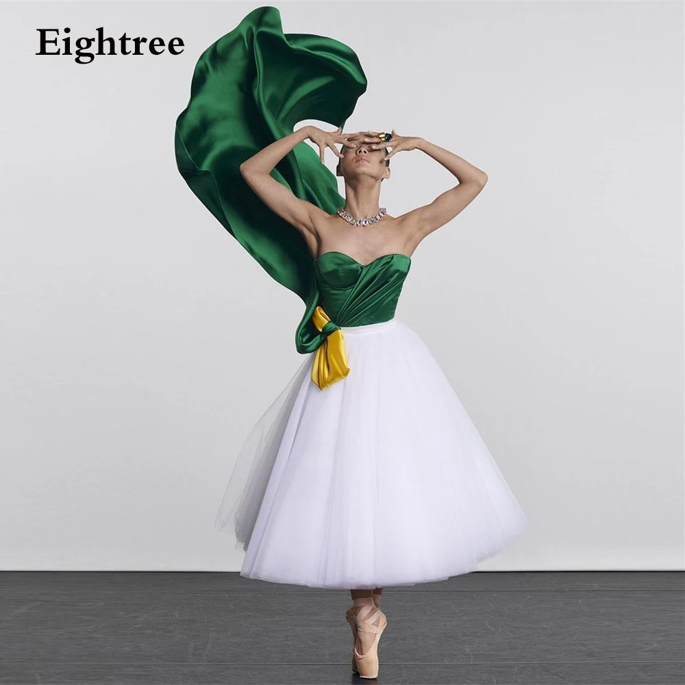 Eightree 2021 Green Bow Short Party Night Dress Simple Sweetheart Sleeveless Vestidos de festa Evening Dresses Prom Gowns
Eightree 2021 Green Bow Short Party Night Dress Simple Sweetheart Sleeveless Vestidos de festa Evening Dresses Prom Gowns