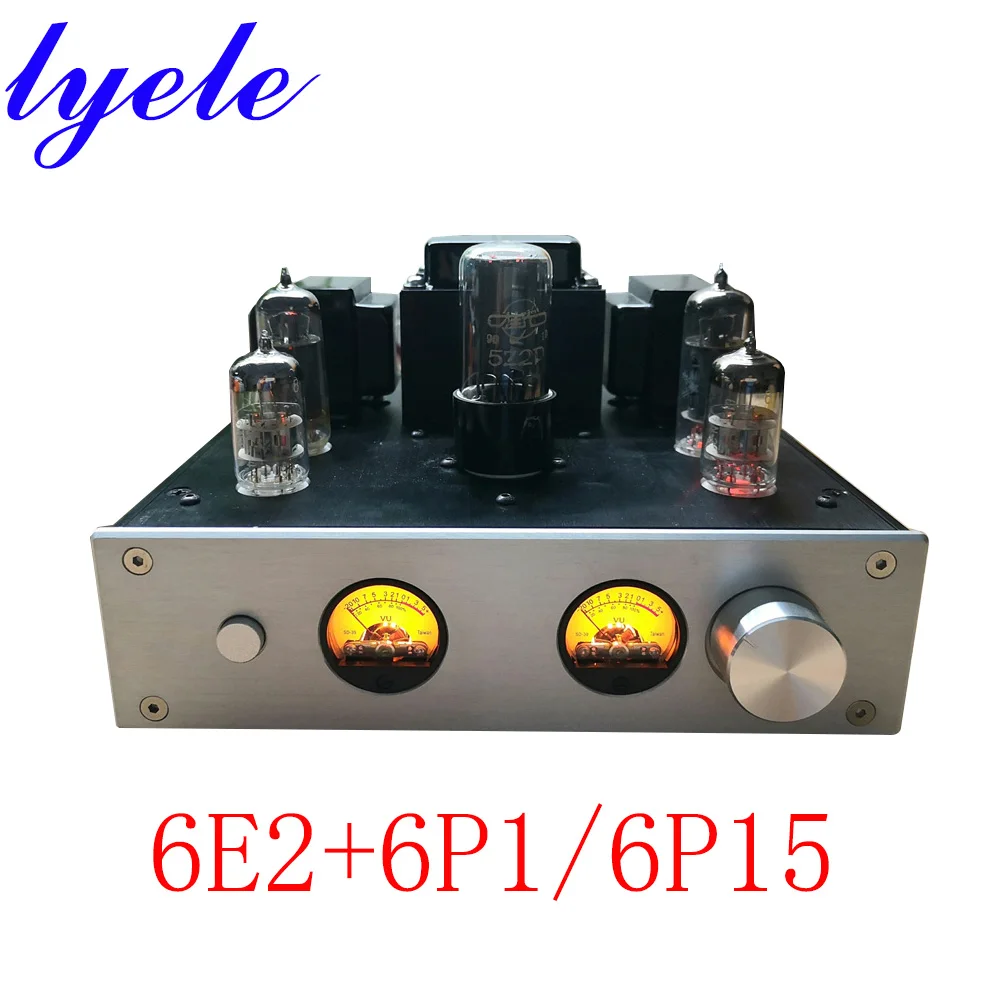 Lyele 6p1 6p15 vacuum tube amplifier diy kit vu meter HIFI single-ended class A power amplifier 3.2w*2
Lyele 6p1 6p15 vacuum tube amplifier diy kit vu meter HIFI single-ended class A power amplifier 3.2w*2