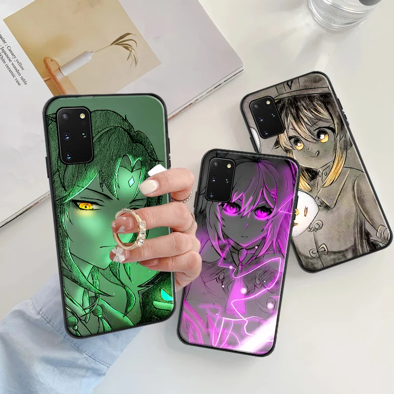 Genshin Impact Anime Silicone Case Coque For Samsung Galaxy S8 S9 S9 Plus S10 S20 S20 FE Lite Ultra Soft Phone Shell Cover
Genshin Impact Anime Silicone Case Coque For Samsung Galaxy S8 S9 S9 Plus S10 S20 S20 FE Lite Ultra Soft Phone Shell Cover