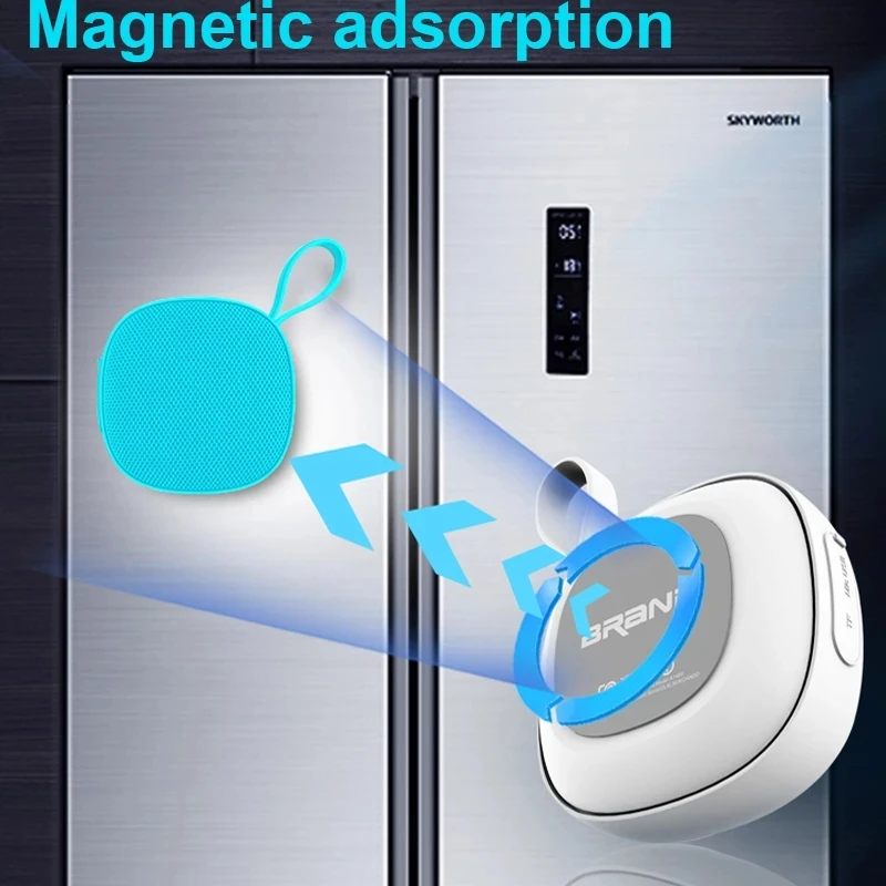 Portable Bluetooth Speaker Waterproof Subwoofer Magnetic Absorption Stereo Bass Sound Quality Outdoor Minimalist Fabric
Portable Bluetooth Speaker Waterproof Subwoofer Magnetic Absorption Stereo Bass Sound Quality Outdoor Minimalist Fabric