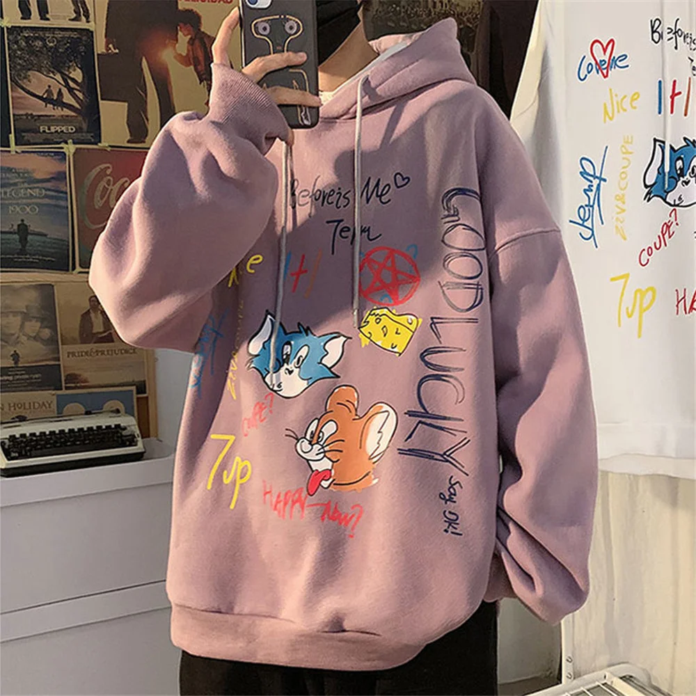 Autumn Anime Print Hoodie Sweatshirt Harajuku Hoody Teen Girls Kawaii Loose Long Sleeve Solid Sweatsuit Pullovers Sweatshirt
Autumn Anime Print Hoodie Sweatshirt Harajuku Hoody Teen Girls Kawaii Loose Long Sleeve Solid Sweatsuit Pullovers Sweatshirt