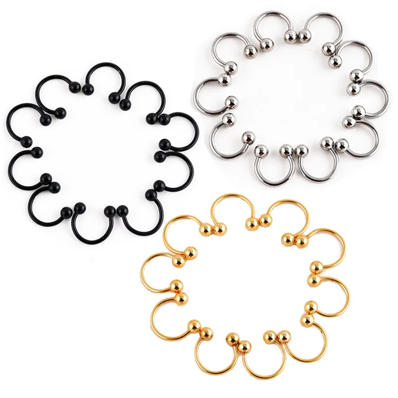 10Pcs/Lot 316L Surgical Stainless Steel Circular Barbells Horseshoe Lip Ring Eyebrow Nose Studs Body Piercing Jewelry пирсинг
10Pcs/Lot 316L Surgical Stainless Steel Circular Barbells Horseshoe Lip Ring Eyebrow Nose Studs Body Piercing Jewelry пирсинг