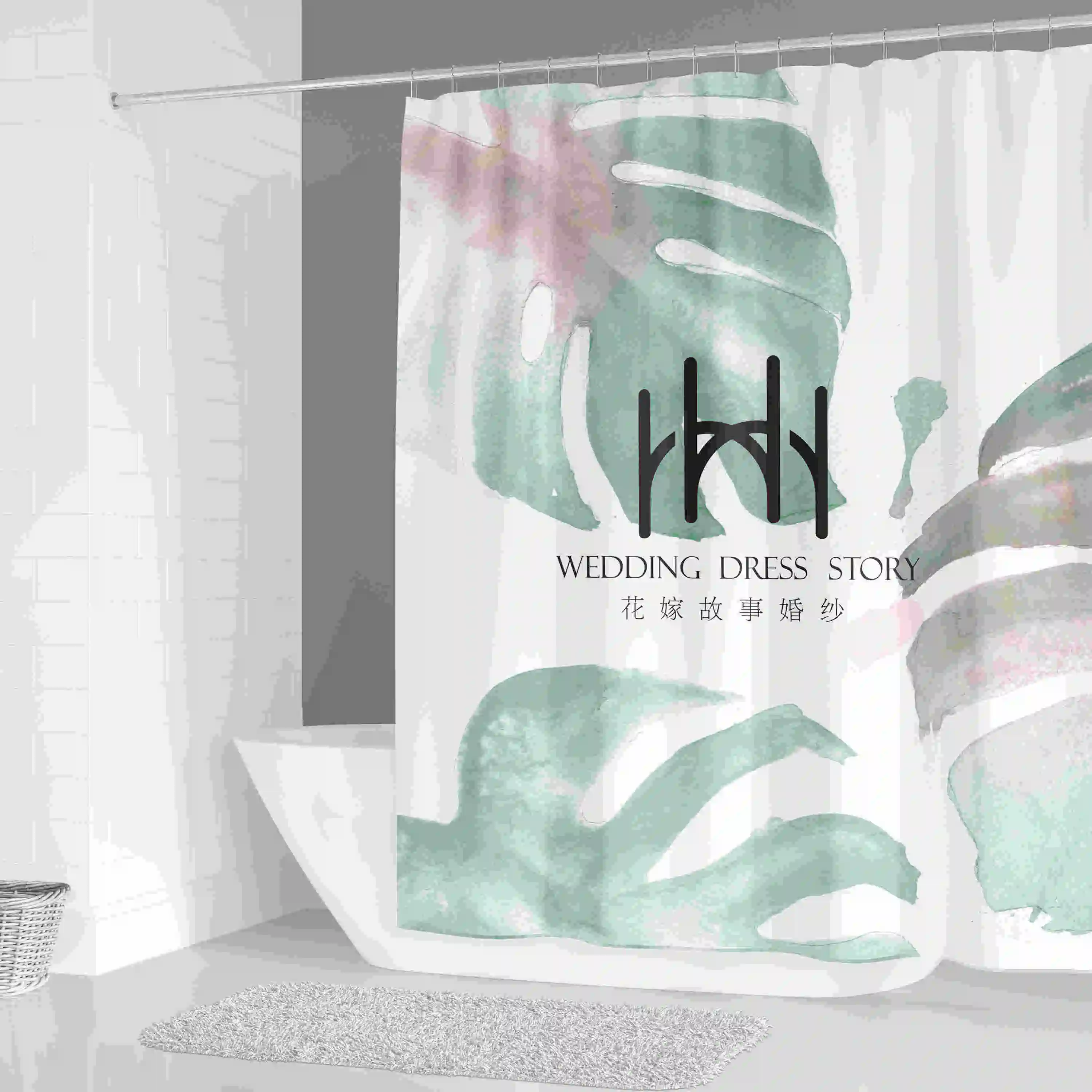 Modern Leaf Scenery Print Shower Curtain Bathroom 3d Blackout Shower Curtain For Bathroom Curtain
Modern Leaf Scenery Print Shower Curtain Bathroom 3d Blackout Shower Curtain For Bathroom Curtain