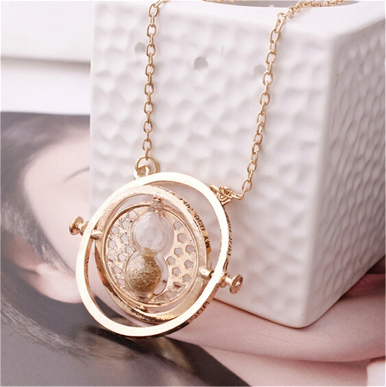 Popular Necklace Harry Time Turner Necklace Movie Jewelry Hermione Granger Rotating Hourglass Necklaces Horcruxes Magic Necklace
Popular Necklace Harry Time Turner Necklace Movie Jewelry Hermione Granger Rotating Hourglass Necklaces Horcruxes Magic Necklace