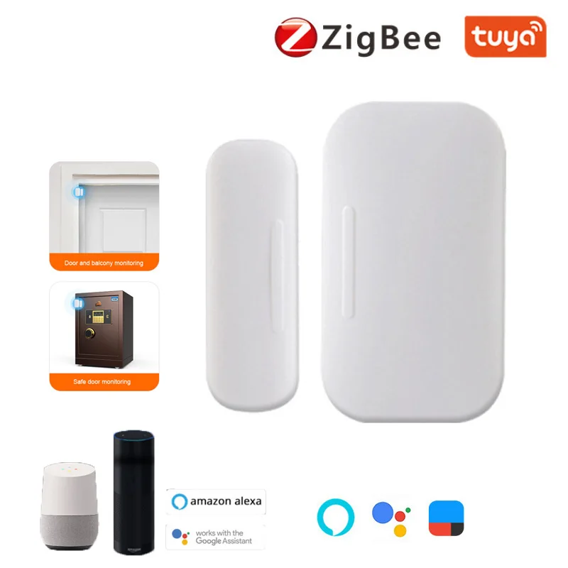 Датчик двери и окна Tuya Zigbee, противоугонная система для умного дома, Wi-Fi детектор открывания/закрытия дверей, совместим с Alexa Google
Датчик двери и окна Tuya Zigbee, противоугонная система для умного дома, Wi-Fi детектор открывания/закрытия дверей, совместим с Alexa Google