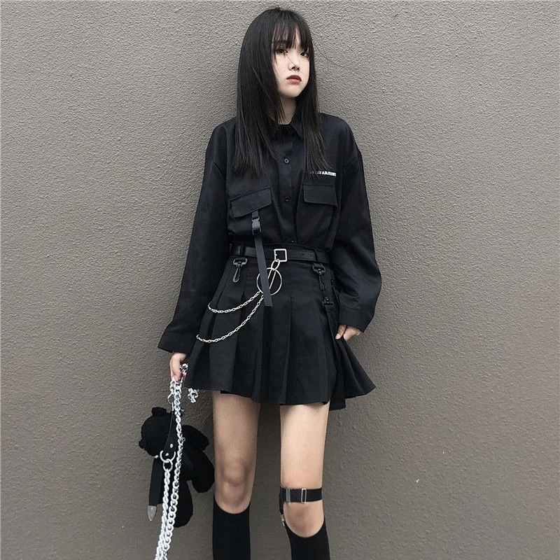 Dress Sets Womens Suit Autumn Uniform Long Sleeve Shirt with Pleated Skirt 2 Pieces Sets Fashion Ladies Work Safari Clothing
Dress Sets Womens Suit Autumn Uniform Long Sleeve Shirt with Pleated Skirt 2 Pieces Sets Fashion Ladies Work Safari Clothing