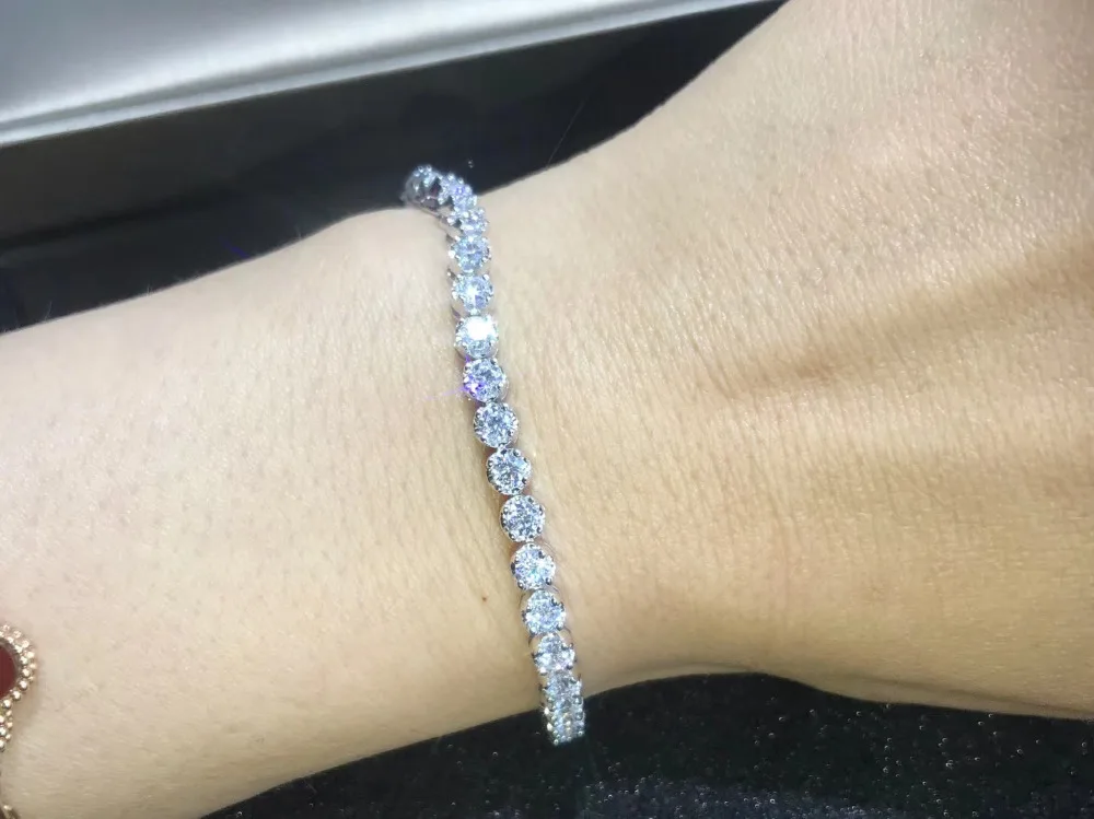 TB259 0.1carat/pcs small stone Luxury NSCD Simulated Gem bracelets,925 sterling silver bracelets,charm bracelets tennis bracelet
TB259 0.1carat/pcs small stone Luxury NSCD Simulated Gem bracelets,925 sterling silver bracelets,charm bracelets tennis bracelet