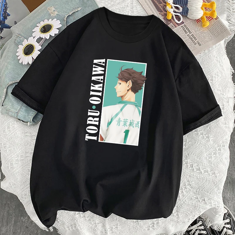 Haikyuu Kageyama Tobio футболка большого размера хип-хоп плюс Свободный Топ с коротким рукавом модный бренд 2021 Круглый вырез мужские Графические футб...
Haikyuu Kageyama Tobio футболка большого размера хип-хоп плюс Свободный Топ с коротким рукавом модный бренд 2021 Круглый вырез мужские Графические футб...