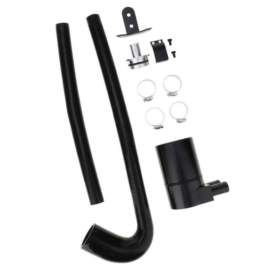 Engine Baffled Oil Catch Tank Can Reservoir Breather Filter Hose Set for BMW N54 335
Engine Baffled Oil Catch Tank Can Reservoir Breather Filter Hose Set for BMW N54 335