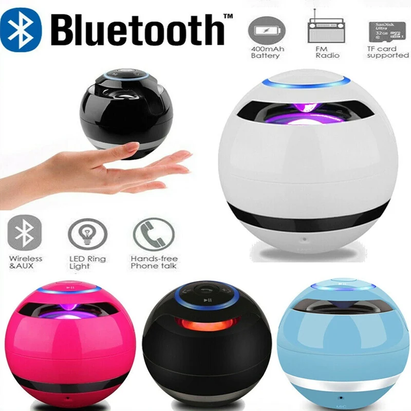 1pc Round Bluetooth wireless speaker For Bathroom Car Outdoor Party Portable Handsfree Wireless Subwoofer Speaker Loudspeaker
1pc Round Bluetooth wireless speaker For Bathroom Car Outdoor Party Portable Handsfree Wireless Subwoofer Speaker Loudspeaker
