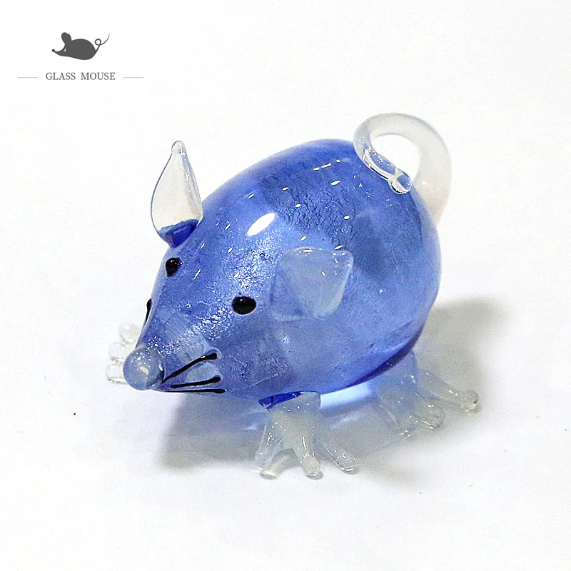 Silver Foil Craft Design Glass Mouse Figurine Cute Vivid Rat Ornaments Collection Festival Party Gifts For Kids Home Table Decor
Silver Foil Craft Design Glass Mouse Figurine Cute Vivid Rat Ornaments Collection Festival Party Gifts For Kids Home Table Decor