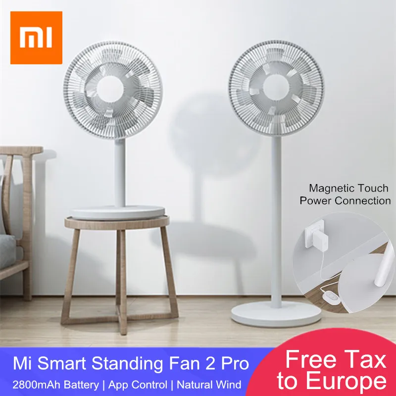 Новый 2020 Xiaomi Mijia умный стоячий вентилятор 2 Pro батарея издание магнитное соединение перезаряжаемый беспроводной электрический вентилятор ...
Новый 2020 Xiaomi Mijia умный стоячий вентилятор 2 Pro батарея издание магнитное соединение перезаряжаемый беспроводной электрический вентилятор ...