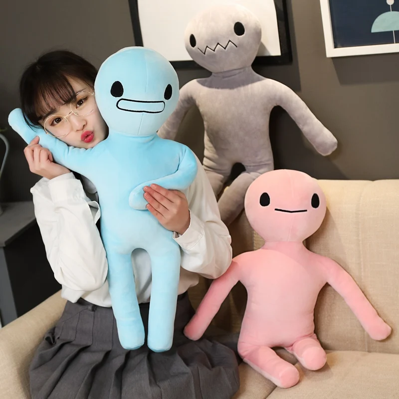 Оригинальный робот 60/100 см плюшевые игрушки мягкие пришельцы куклы для детской