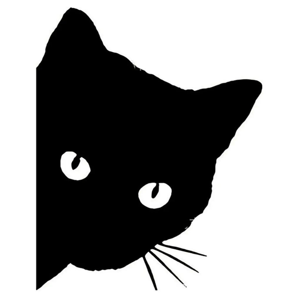 Creative Reflective Sticker Black Cat Face Peeking Car Reflectante Stickers Automotive Window Decoration Reflective Sticker
Creative Reflective Sticker Black Cat Face Peeking Car Reflectante Stickers Automotive Window Decoration Reflective Sticker