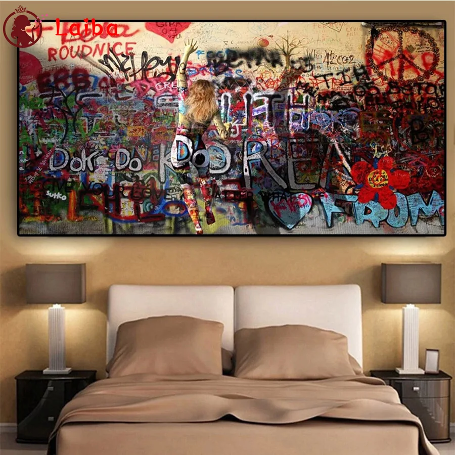 Diamond Embroidery Abstract graffiti art Picture Of Diamond Painting Full Square round drill Mosaic Cross Stitch Wall Art
Diamond Embroidery Abstract graffiti art Picture Of Diamond Painting Full Square round drill Mosaic Cross Stitch Wall Art