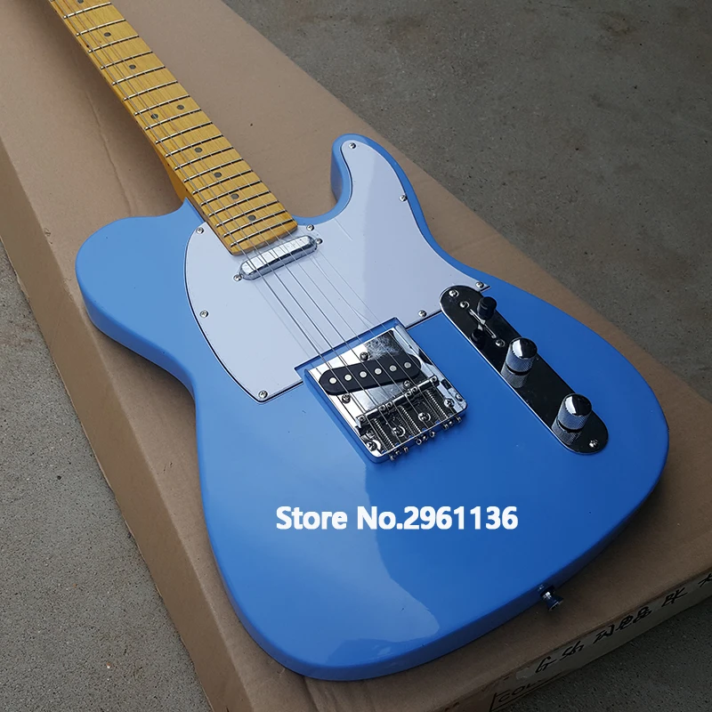 High quality electric guitar,TL style,Basswood body with Maple neck,blue color,Custom electric guitar,free shipping
High quality electric guitar,TL style,Basswood body with Maple neck,blue color,Custom electric guitar,free shipping