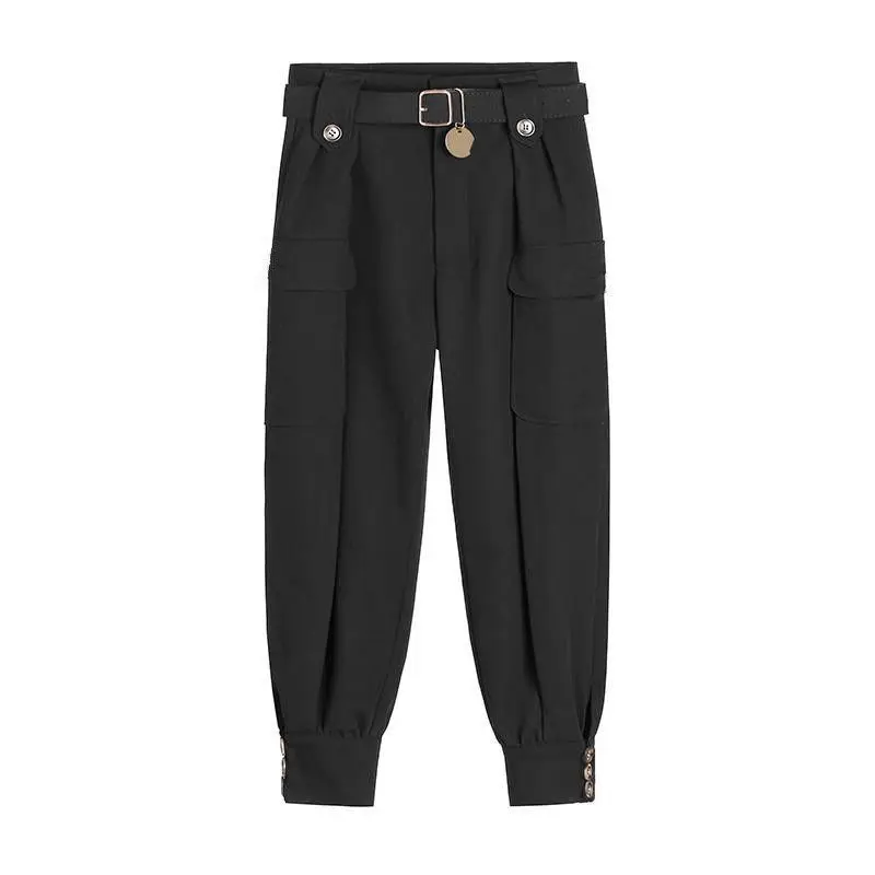 (Belt) Overalls Women's Plush And Thickened Student Korean Loose And Versatile Corset Harem Pants Autumn And Winter Thin
(Belt) Overalls Women's Plush And Thickened Student Korean Loose And Versatile Corset Harem Pants Autumn And Winter Thin