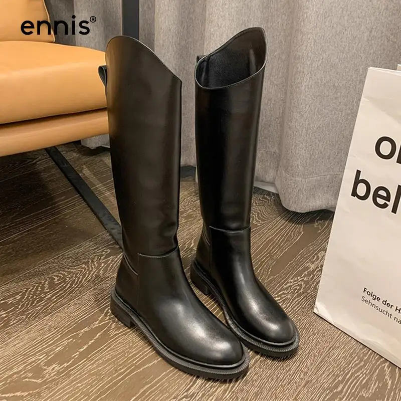 Черные сапоги до колена ENNIS, Женская осенне-зимняя обувь, рыцарские сапоги, длинные сапоги на низком квадратном каблуке, женская брендовая Д...
Черные сапоги до колена ENNIS, Женская осенне-зимняя обувь, рыцарские сапоги, длинные сапоги на низком квадратном каблуке, женская брендовая Д...
