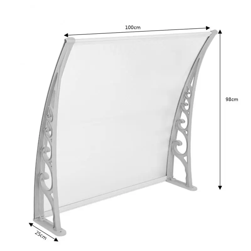1Pc Door Canopy Awning Shelter Porch Front Rain Roof Back Patio Outdoor Shade Cover Rain Protection Preservative DIY Awning HWC
1Pc Door Canopy Awning Shelter Porch Front Rain Roof Back Patio Outdoor Shade Cover Rain Protection Preservative DIY Awning HWC