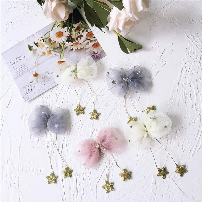 15pcs/lot Net sling with star small bow DIY Tie Shaped Appliques Satin Ribbon Bow Appliques Craft DIY Wedding Decoration
15pcs/lot Net sling with star small bow DIY Tie Shaped Appliques Satin Ribbon Bow Appliques Craft DIY Wedding Decoration