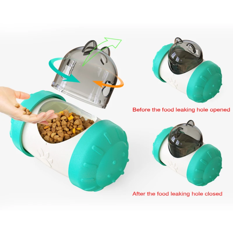 Dog Toy Tumbler Leaker Food Dispenser Dog Cat IQ Treat Ball Puzzle Interactive Toy For Cats Playing Training Balls Pet Supplies
Dog Toy Tumbler Leaker Food Dispenser Dog Cat IQ Treat Ball Puzzle Interactive Toy For Cats Playing Training Balls Pet Supplies