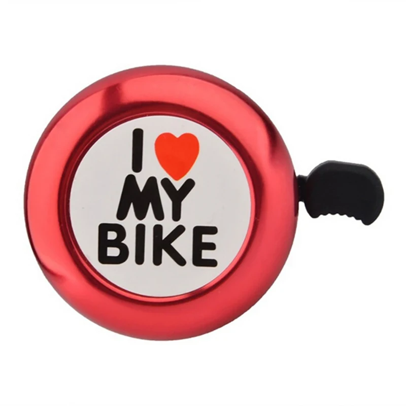 Cute I Love My Bike Bicycle Bell Handlebar Bell Loud Sound Bell Alarm Warning Bell Ring Bike Accessories Cycling Ring Horn
Cute I Love My Bike Bicycle Bell Handlebar Bell Loud Sound Bell Alarm Warning Bell Ring Bike Accessories Cycling Ring Horn