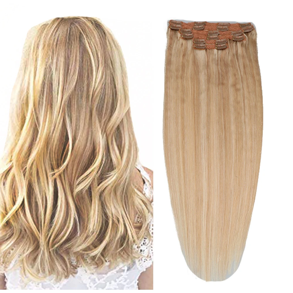 Toysww Clip In Human Hair Extensions Straight Full Head Set 6pcs Machine Made Remy Hair Indian 100% Human Hair Extension
Toysww Clip In Human Hair Extensions Straight Full Head Set 6pcs Machine Made Remy Hair Indian 100% Human Hair Extension