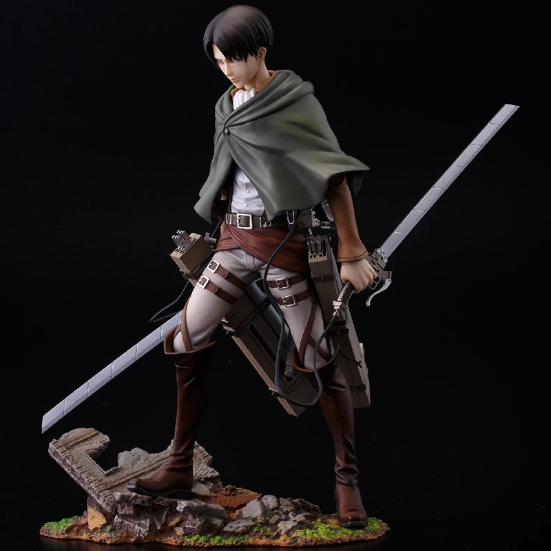 20 см аниме атака на Титанов Levi 1/8 ПВХ фигурки героев модели игрушки коллекционная кукла подарок 
20 см аниме атака на Титанов Levi 1/8 ПВХ фигурки героев модели игрушки коллекционная кукла подарок