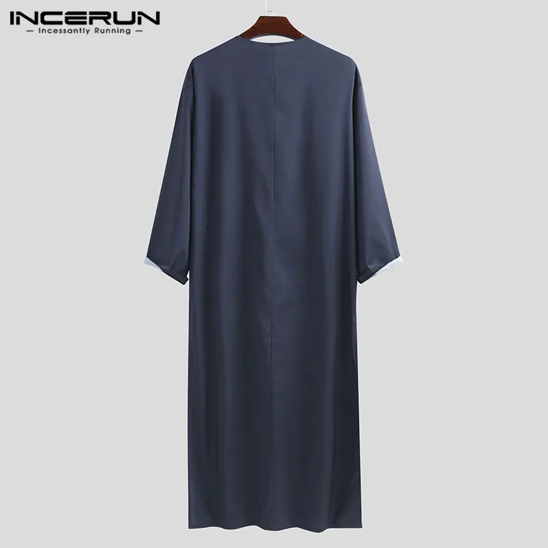 Ethnic Style Jubba Thobe Men Long Sleeve V Neck Muslim Robes Vintage Print Suadi Ayaba Clothing Men Robes Streetwear 5XL INCERUN
Ethnic Style Jubba Thobe Men Long Sleeve V Neck Muslim Robes Vintage Print Suadi Ayaba Clothing Men Robes Streetwear 5XL INCERUN