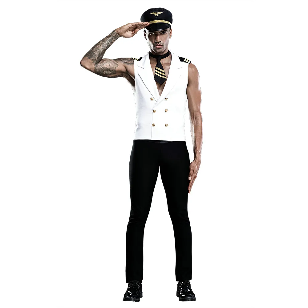Men's Police Costume Cop Costume for Adults Hat Tie Tops Trouser Full Set Halloween Classic Uniform Sexy Party Set
Men's Police Costume Cop Costume for Adults Hat Tie Tops Trouser Full Set Halloween Classic Uniform Sexy Party Set