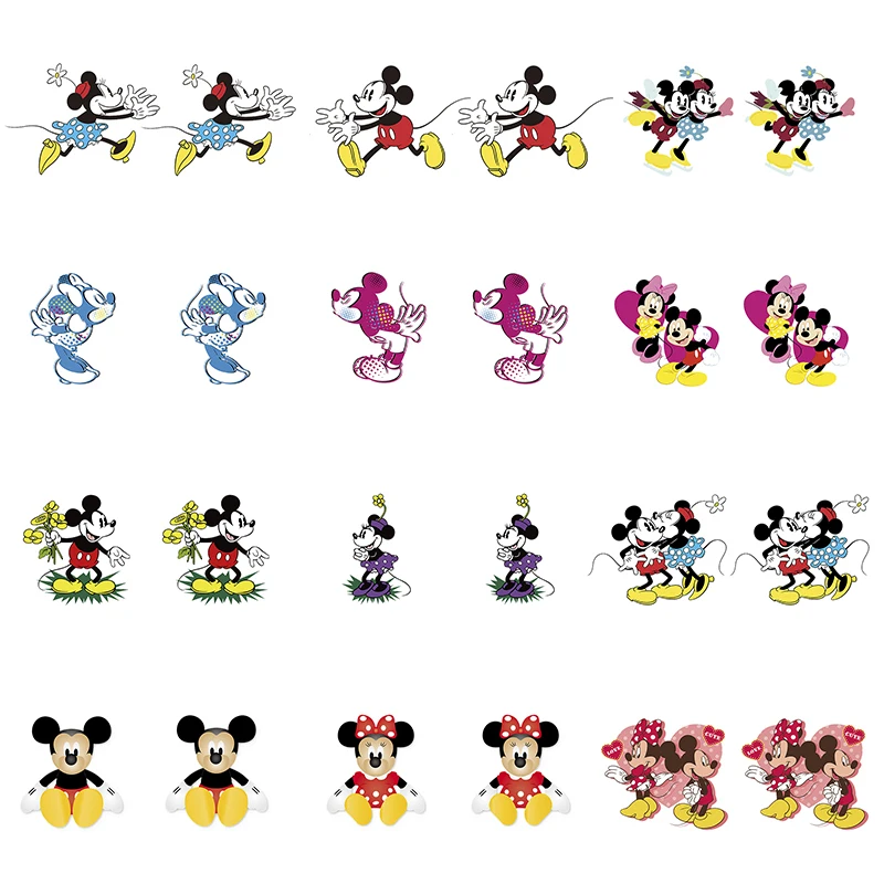 Disney Mickey Mouse Mickey Minnie Q Version Play Cartoon New Heat Shrinkable Ear Clip Epoxy Resin Clip Earrings
Disney Mickey Mouse Mickey Minnie Q Version Play Cartoon New Heat Shrinkable Ear Clip Epoxy Resin Clip Earrings