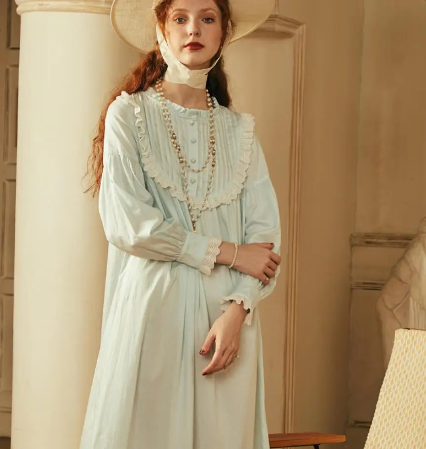 2020 NEW spring and autumn Woman Nightgown Cotton Sleepwear Dress Nightgown Ladies Loose Casual Nightdress
2020 NEW spring and autumn Woman Nightgown Cotton Sleepwear Dress Nightgown Ladies Loose Casual Nightdress