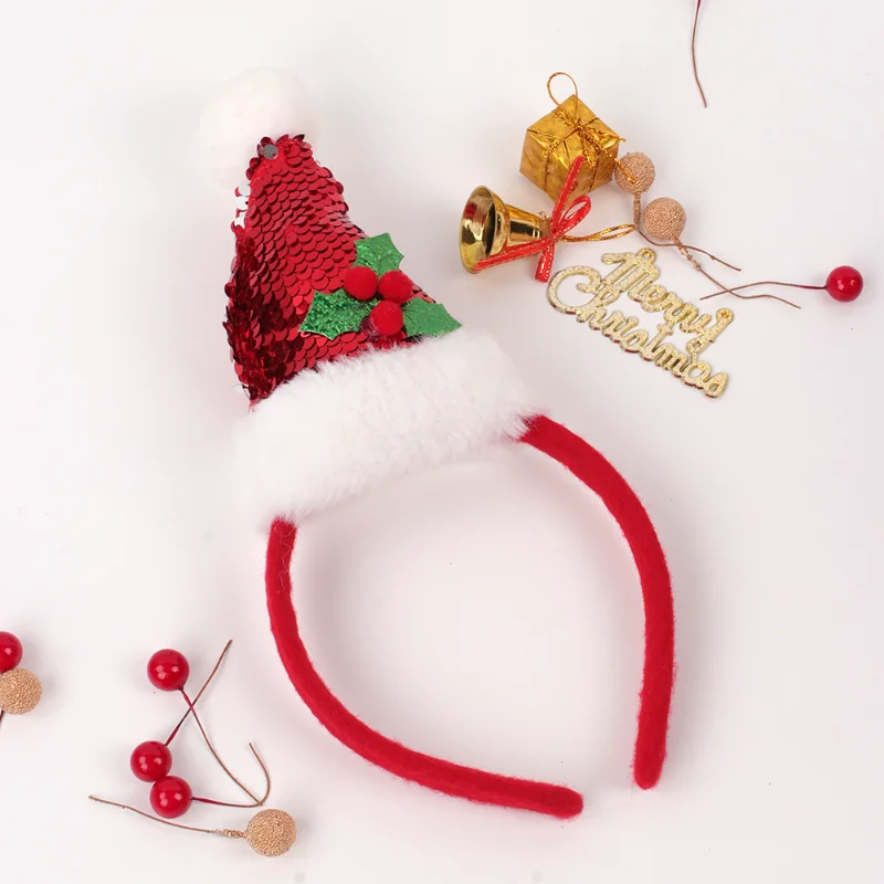 Fashion Christmas Hair Band Elf Santa Xmas Children Adult Head Hoop Natal Christmas Party Headwear New Year Hair Accessories
Fashion Christmas Hair Band Elf Santa Xmas Children Adult Head Hoop Natal Christmas Party Headwear New Year Hair Accessories