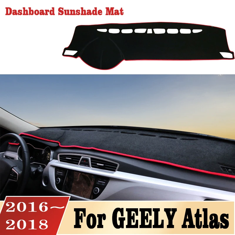 Car Modeling Dashboard Sun Visor Light Proof Carpet Non-Slip Mat For Geely Atlas 2016 2017 2018 Fashion The Interior Accessories
Car Modeling Dashboard Sun Visor Light Proof Carpet Non-Slip Mat For Geely Atlas 2016 2017 2018 Fashion The Interior Accessories
