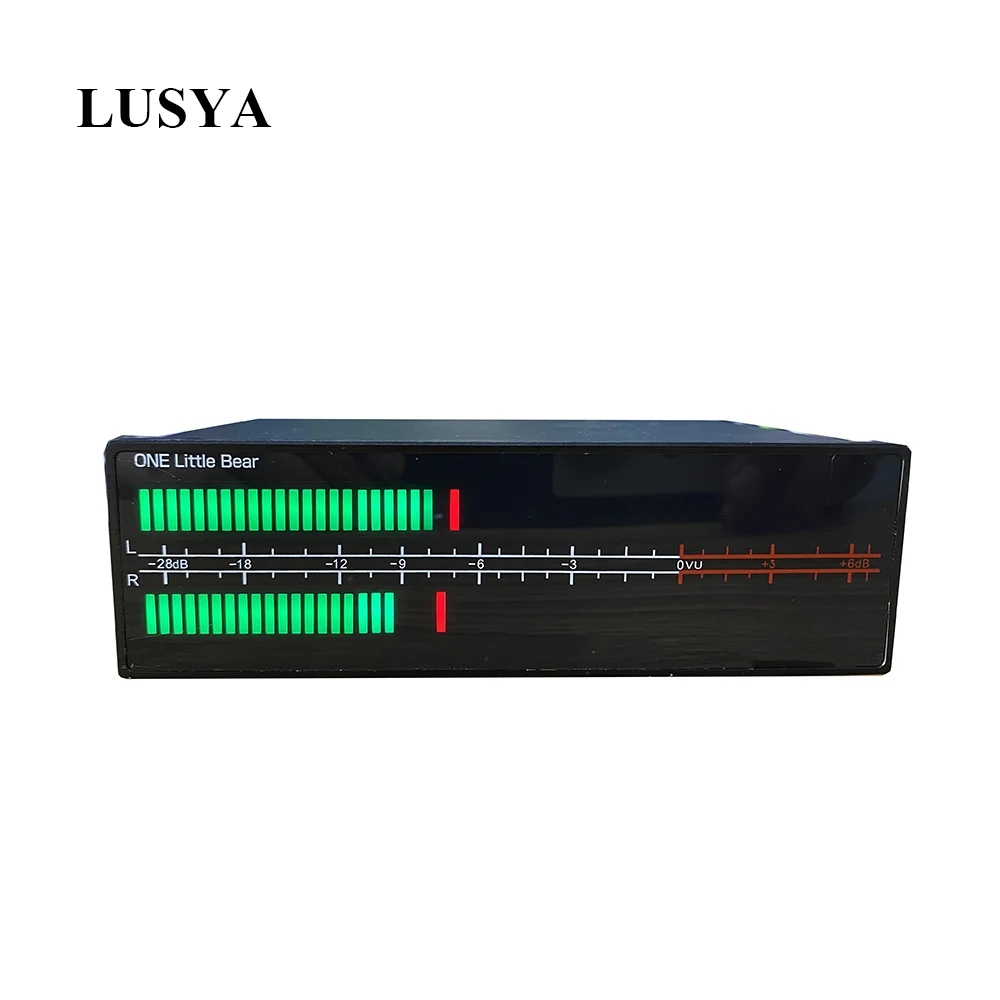 LUSYA 2*56 Bit two-color LED Stereo Music Spectrum Analyzer Level Meter RCA 3.5 mm input and output
LUSYA 2*56 Bit two-color LED Stereo Music Spectrum Analyzer Level Meter RCA 3.5 mm input and output