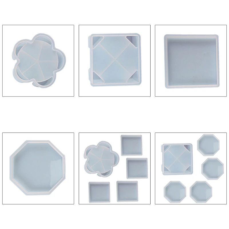 Resin Mold Square Coaster Storage Box Resin Molds for Resin Casting Large Epoxy Resin Mold for Artificial Agate Sheet
Resin Mold Square Coaster Storage Box Resin Molds for Resin Casting Large Epoxy Resin Mold for Artificial Agate Sheet