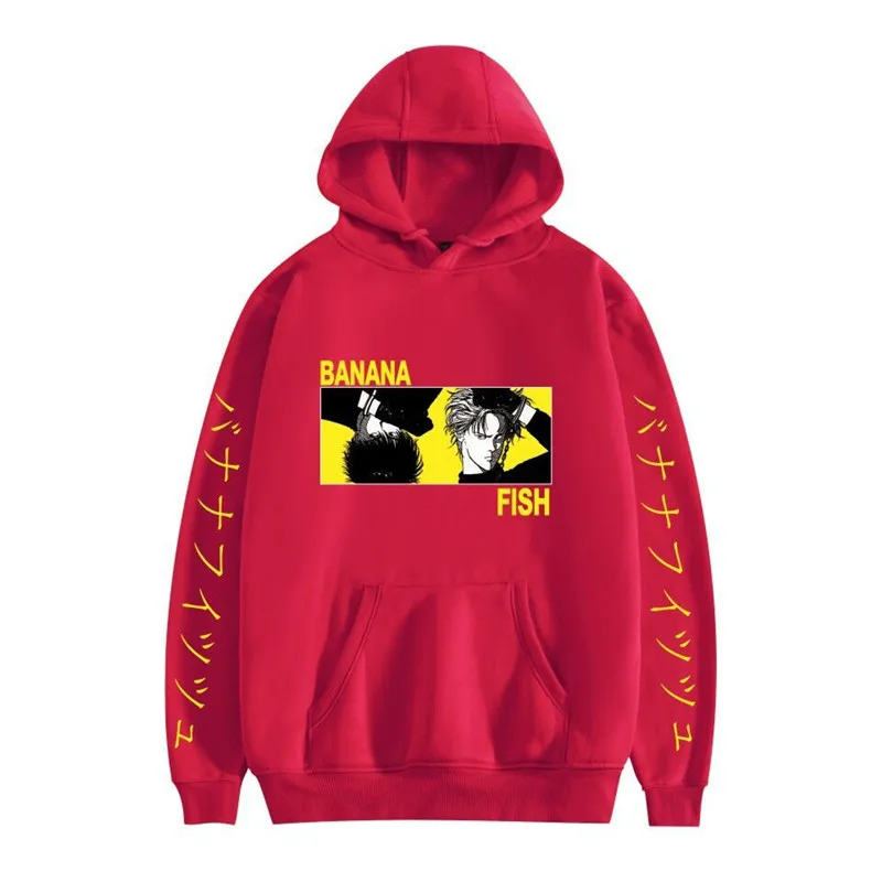 Japanese Anime Banana Fish Ash Lynx Men Women Hoodies Funny Manga Cartoon Print Streetwear Autumn Long Sleeve Hooded Sweatshirts
Japanese Anime Banana Fish Ash Lynx Men Women Hoodies Funny Manga Cartoon Print Streetwear Autumn Long Sleeve Hooded Sweatshirts
