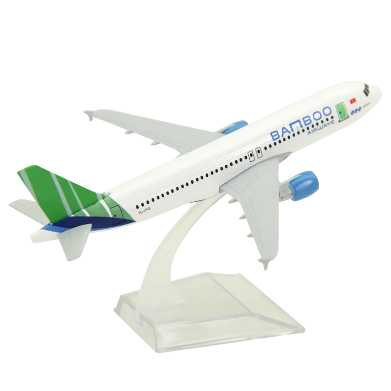 1:400 Aircraft Model Airbus A320 Vietnam Bamboo Airways Alloy Aircraft Simulation 16cm Diecast Bamboo Airlines Aviation Model
1:400 Aircraft Model Airbus A320 Vietnam Bamboo Airways Alloy Aircraft Simulation 16cm Diecast Bamboo Airlines Aviation Model
