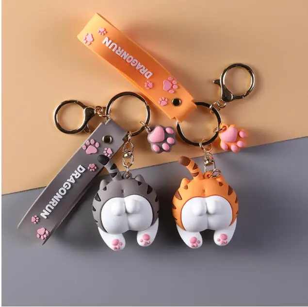 10pcs Kawaii Cute Keychain Funny Cat Butt Animals Toys Car Bag Creative Decoration Pendant Girls Toys Jewelry accessories Gift
10pcs Kawaii Cute Keychain Funny Cat Butt Animals Toys Car Bag Creative Decoration Pendant Girls Toys Jewelry accessories Gift