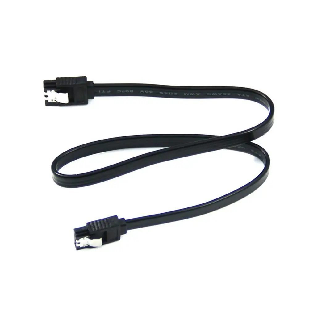 

1 шт. 3,0 0,6 ГБ кабель передачи данных SATA 3,0 к жесткому диску SSD адаптер HDD сигнальный кабель 40 см черный прямой высокоскоростной кабель SATA