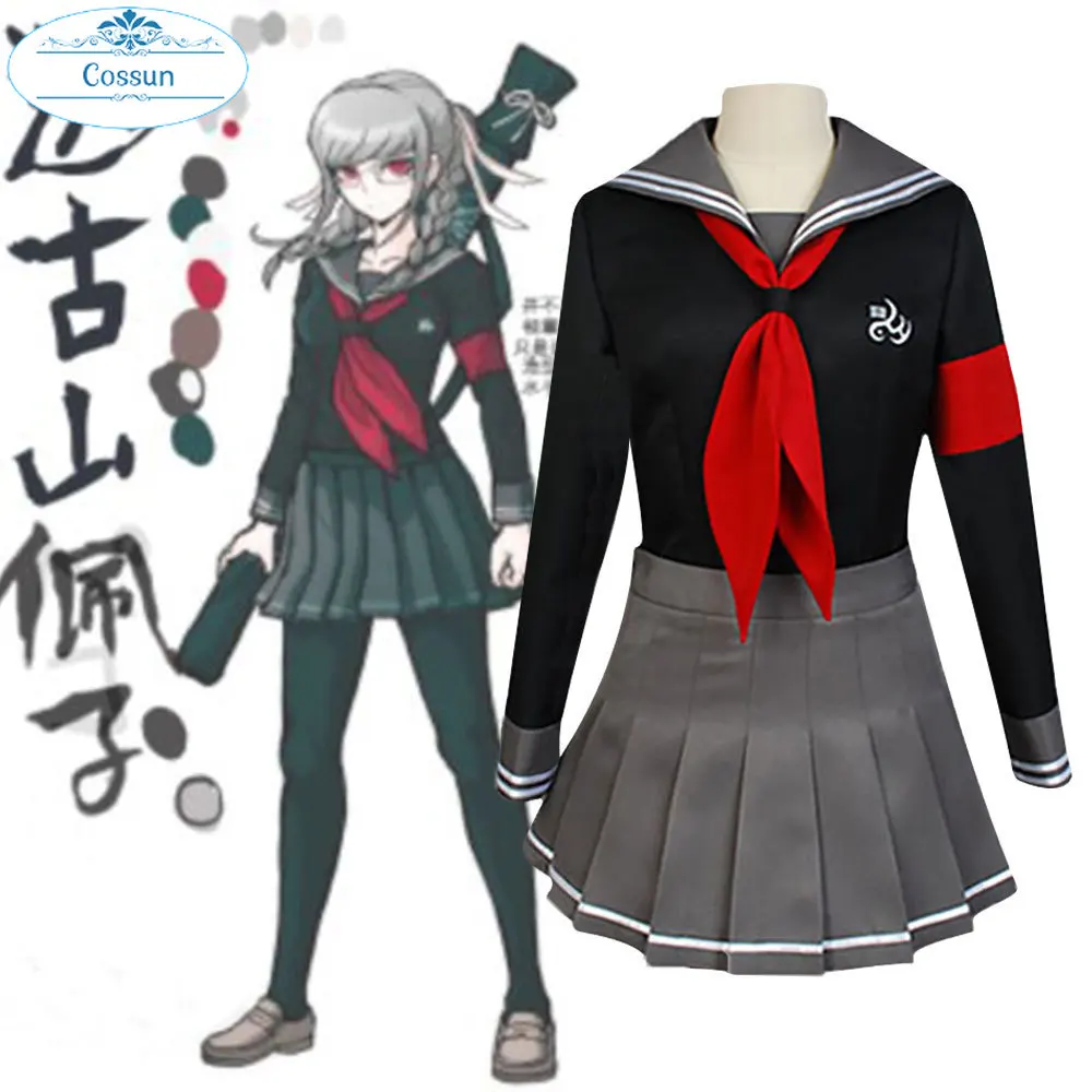 Anime DanganRonpa Super Dangan-Ronpa Peko Pekoyama Cosplay Halloween Costume Uniform Top+Skirt+Tie Full Set Stock
Anime DanganRonpa Super Dangan-Ronpa Peko Pekoyama Cosplay Halloween Costume Uniform Top+Skirt+Tie Full Set Stock