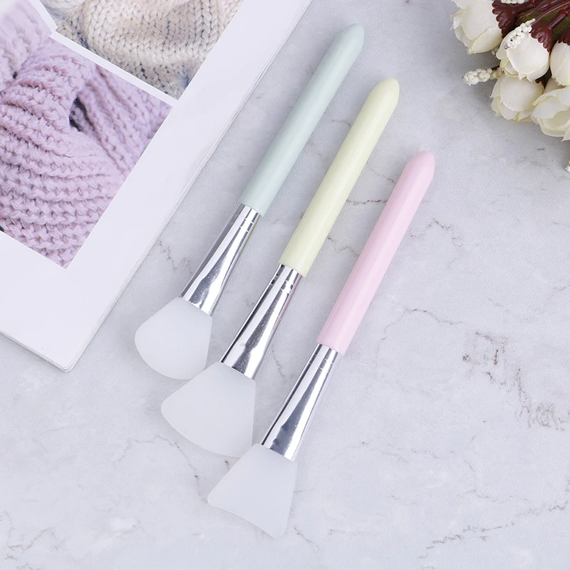 1Pcs Silicone Mud Mixing Face Mask Makeup Brushes Soft Skin Care Wooden Handle Mask Brush Facial Foundation
1Pcs Silicone Mud Mixing Face Mask Makeup Brushes Soft Skin Care Wooden Handle Mask Brush Facial Foundation