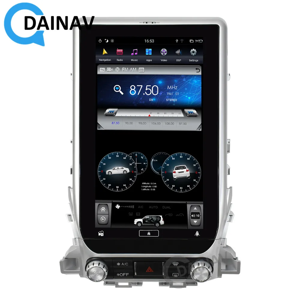 13.6 inch Vertical Screen Car GPS Navigation For Toyota Land Cruiser LC200 2018 Multimedia Stereo Car DVD Player 
13.6 inch Vertical Screen Car GPS Navigation For Toyota Land Cruiser LC200 2018 Multimedia Stereo Car DVD Player