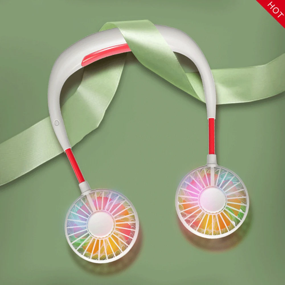 Lazy Neck Hanging Cooling Mini Fan Night Light USB Rechargeable for Sport Office L9
Lazy Neck Hanging Cooling Mini Fan Night Light USB Rechargeable for Sport Office L9