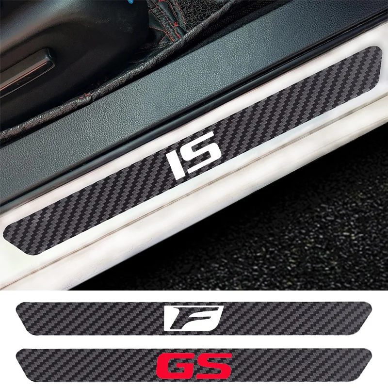 4PCS Car Door Sill Anti kick Stickers Carbon Fiber Sticker For LEXUS IS F sport GS ES LS500H GX RX SC LM LC NX UX RC CT200H
4PCS Car Door Sill Anti kick Stickers Carbon Fiber Sticker For LEXUS IS F sport GS ES LS500H GX RX SC LM LC NX UX RC CT200H