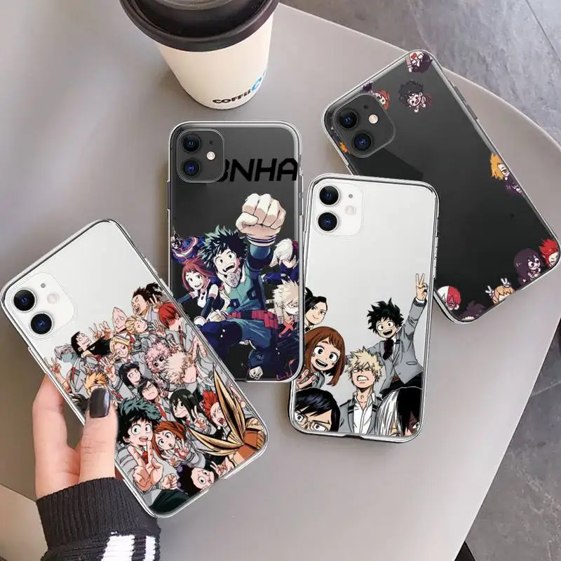Anime My Hero Academia Phone Case For iPhone 13 12 11 8 7 Pro Max Plus X XS XR MINI transparent clear New
Anime My Hero Academia Phone Case For iPhone 13 12 11 8 7 Pro Max Plus X XS XR MINI transparent clear New